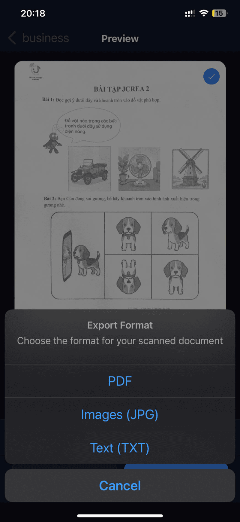 PDFScan Go — giao diện 4