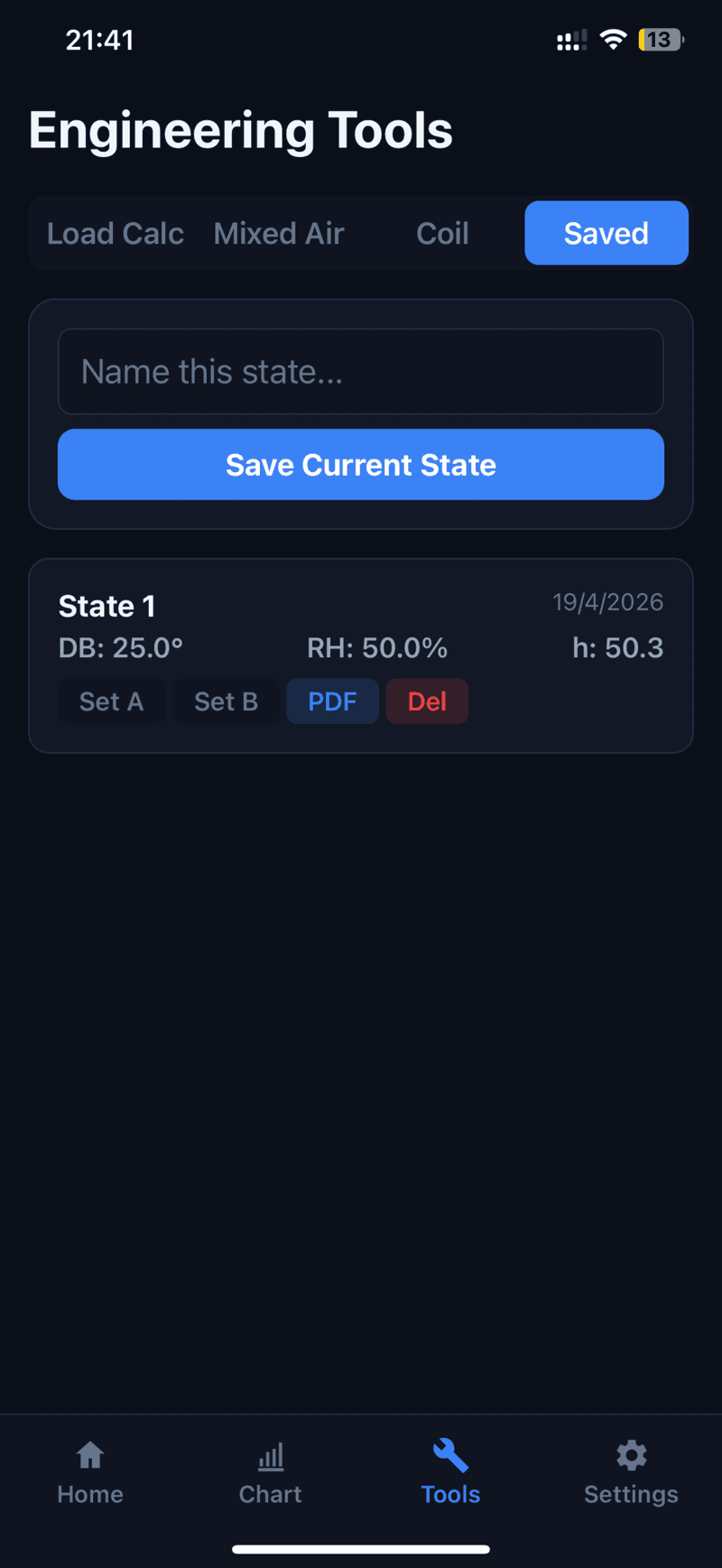 AirCalc — giao diện 6