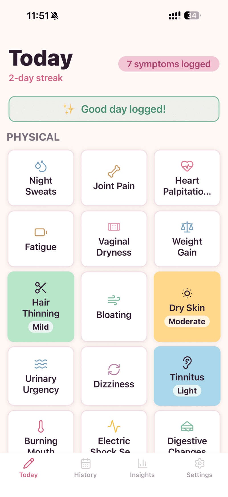 Meno — giao diện 1