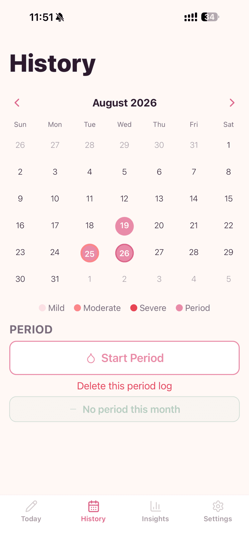 Meno — giao diện 2