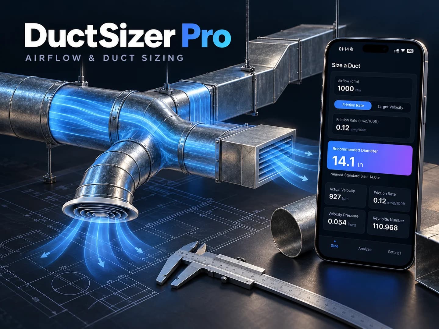 Ảnh giới thiệu DuctSizer Pro