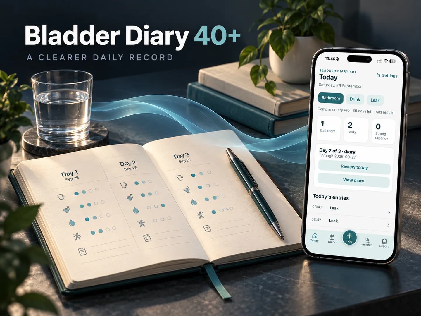 Ảnh giới thiệu Bladder Diary 40+